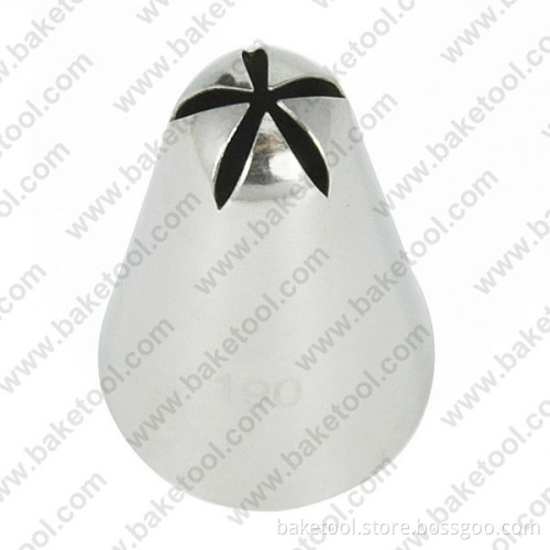 Stainless steel Pastry decorating nozzle #190